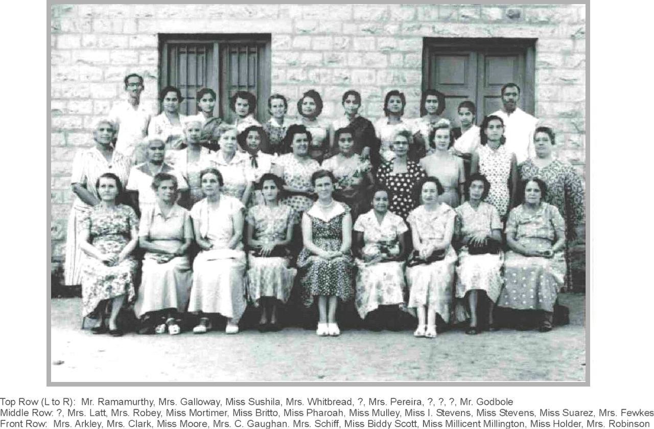 1952 teachers BCGS