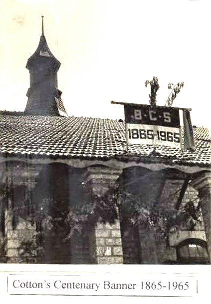 BCGS 1965 Centenary Banner