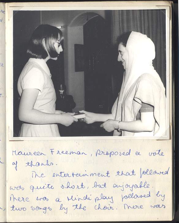 centenary prize day photo SK w Indira Gandhi centenary prize day photo SK w Indira Gandhi