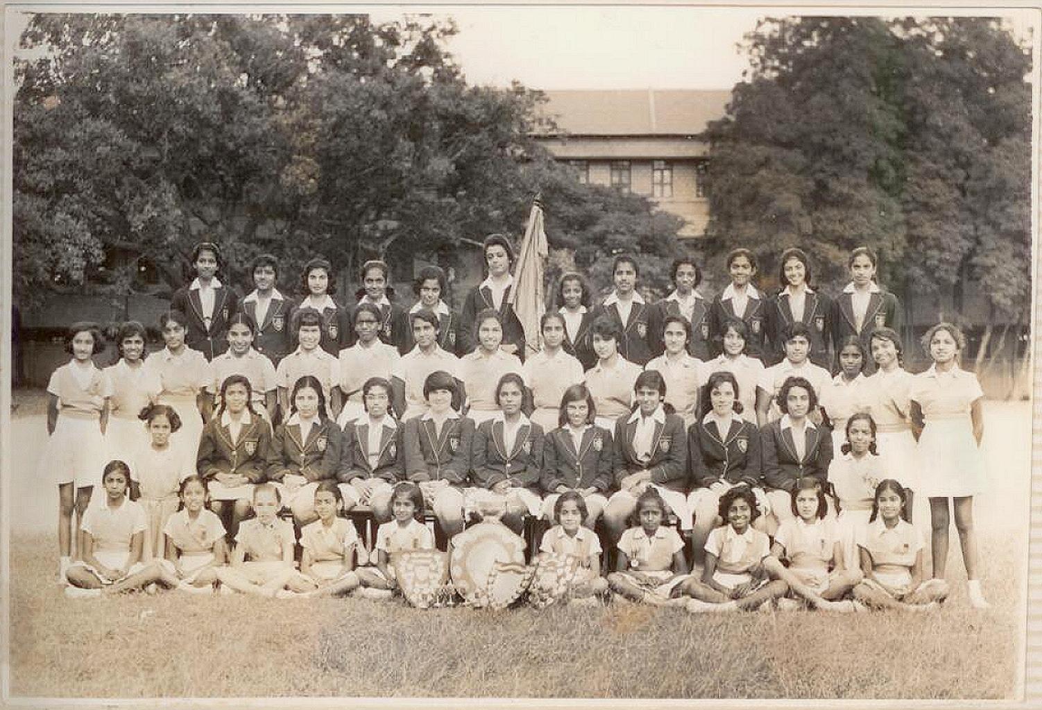 Inter School Sports Team 1964